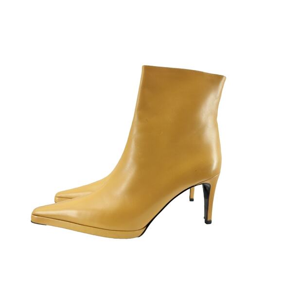 Gianni Versace Side Zipper Ankle Bootie Pointed-Toe, boots, Shoes - Picture 2 of 9